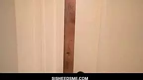 izzy's stepbro sneaks cock into her tight cunt for sneaky fuck