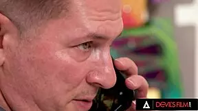 petite redhead teen swinger madi collins joins older man for group banging licking and deepthroat action at swingers party