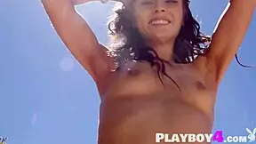 BOLD COUGAR DARAH KAY RIPS LINGERIE EXPOSING SMALL TITS MILF BODY