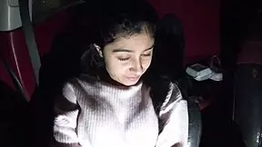 hey truck driver watch me get doggystyle fucked bent over right in front your cab pov