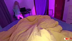 stepmom begs for my cock to fuck her deep then swallow every drop