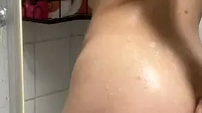 pov you catch stepsis showering wet she fingers her pussy just for you