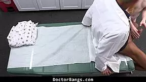 doctor whips out monster cock to impregnate shy nurse patient