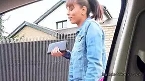 This beautiful titted teen wants my cock banging her outdoors in raw POV