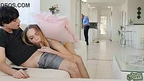 Horny NIKOLE NASH joins RICKY SPANISH from JERKING his cock in shower