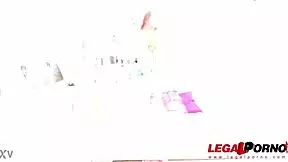 Petite Nelya Small Rides Monster Cock Then Gapes Her Tight Russian Asshole Wide