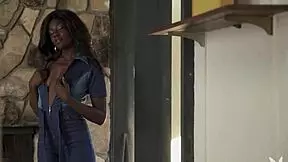 i couldn't stop staring as black teen model victoria antoinette stripped her luscious chocolate body bare