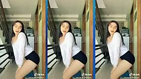 sittie ngilay shakes her skinny big ass teasingly