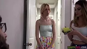 Chloe Cherry And Ms Faris Bet On Wet Deepthroat Rides!