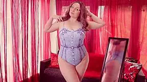 chubby arya grander tries swimsuits showing huge ass natural tits curvy milf body