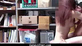 Officer fists Cassidy Michaels into total submission in garage punishment 😈🔥