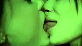 Stepsister scissors wet pussy in wild lesbian frenzy