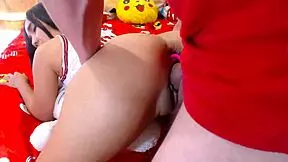 Bruno BBC dominates skinny Japanese girl's small tits in interracial creampie finale part 04