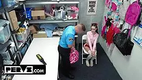 From Shoplifting To Strip Search Daisys Unexpected Office Creampie With Nicky In Gym Shop