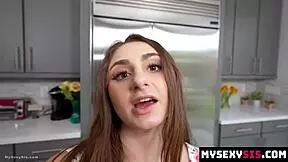 Stepsis Fingers Pussy Sniffing Underwear Tits Out MySexySis