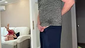 hey stepson caught me rubbing my pussy wanna fuck me now