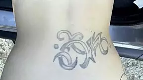 busty petite hooker lip ring deepthroat creampie public street fuck unaware