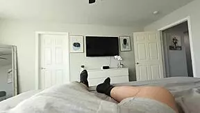 step sis vanessa marie rips pokémon cards then rides cock cowgirl pov