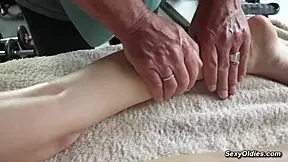 check out senior masseur nico n taking emily ross hard by the indoor pool