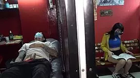 cock piercing leads to wet threesome happy ending with mei pang and john lemon