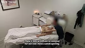 kendall tattooed milf gives in to masseuse for wet pussy fuck