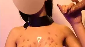 Redhead Submissive Begs Master for Candle Wax on Shaved Pussy