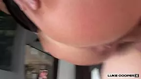 bonnie blue slut picked up fucked hard in car by luke cooper pov missionary cowgirl big cock