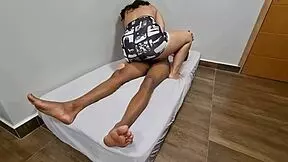 Her lover drowned in hubby's massive cum flood inside her? 