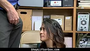 Suspect's guilt exposed as officer catches stolen goods rip!