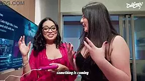 Check out these hot lesbians masturbating hard