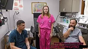 Cheerleader Tyler Lynn Spreads Petite Pussy And Small Tits In Sports Physical Closeup