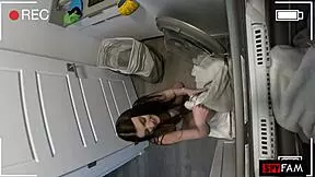 STEPSIS STUCK! Stepbro FUCKS Her Dryer-Free!