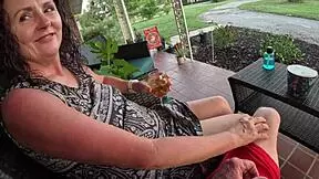 Ali allure bends over fucking her horny virgin stepson hard