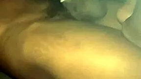 creamy ebony milf mom bends over for stepson doggystyle pounding her huge ass and tits