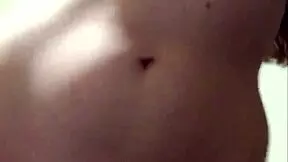 Watch this TikTok cutie in miniskirt and stockings tease her innie pussy lips!