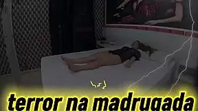 Halloween Night: Tiny Blonde Takes Massive Black Cock?