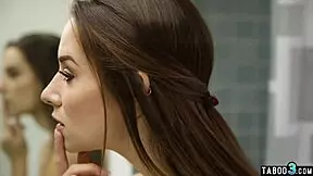 busty stepsis cassidy klein shows shy stepbro how to fuck her wet pussy good