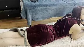 PRONE BONE CREAMPIE! Teen 18+ Begs Stepdaddy For Five Loads In Tight Hole!