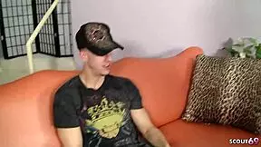 Older Blonde Stepsister's Saggy Natural Tits Bounce In Hard Trick Sex With Stepsis