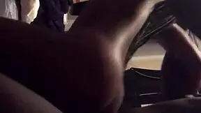 Amateur Ebony's Juicy Ass Takes Monster BBC Backshots