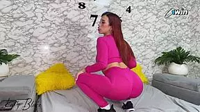 Colombian Webcam Model Takes Giant Cock Deep in Tight Asshole Rough Anal Cumshot