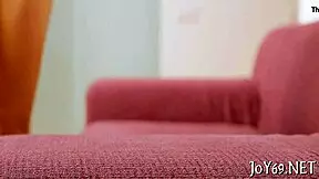 Wet solo angel fingers pussy with dildo, how deep you think?