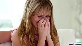 STEPMOM DOVEFUCKS BLONDE BRATTY STEPDAUGHTER WITH FINGERING AND FACE SITTING LICKS