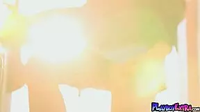 passionate chinese teen wu muxi strips to reveal hairy wet beaver