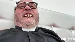 hey chubby student rebeca why take dad's cock punishment deep in pussy?