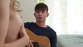 gorgeous petite stepsis barges in for rough titty fuck and blowjob 😩💦 taboo takeover!