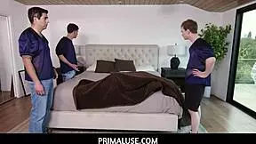 Teen Mia Moore tied up ready for guys to use her anytime