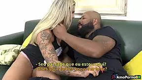 Meu Padrasto Negro Com Pau Grande Me Enche De Porra