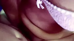 My boyfriend creampies my hairy wet pussy after intense licking and riding