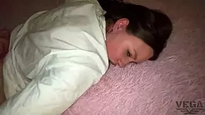 stepsis wanted me to... y'know relax her tight pussy b4 bed creampie😩